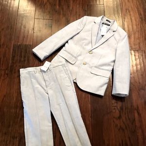 Boys NWT - CrewCuts matching Suit sz 6-7